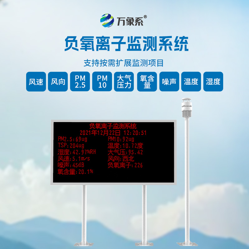 ??大氣負氧離子監(jiān)測系統：空氣質量的“活力檢測師”